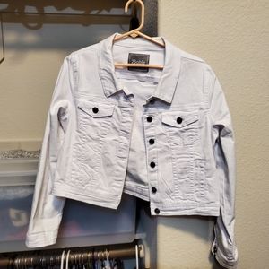 White denim  jacket